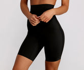 Shorts moldeadores de cintura alta sin costuras